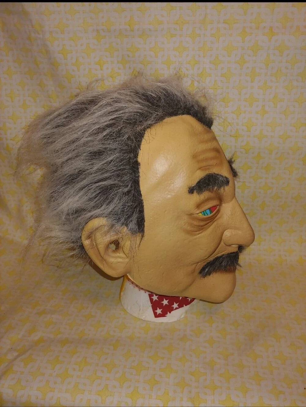 Vintage Y2k Old Man Halloween Creepy Cosplay Mask Costume